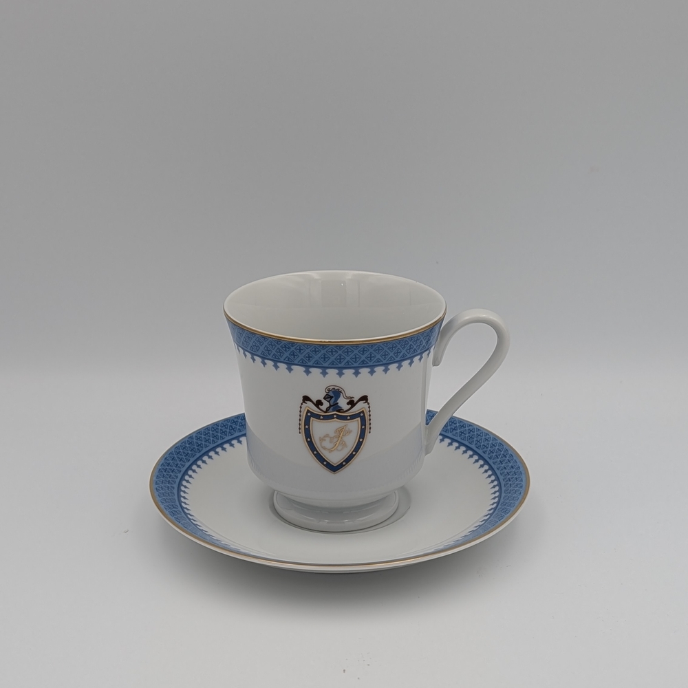 Thomas Jefferson White House Dessert Woodmere Reproduction Tea Cup & Saucer